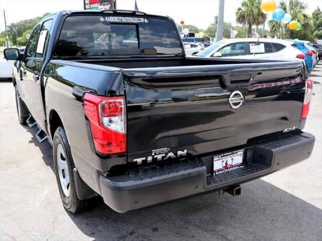 used 2021 Nissan Titan car, priced at $26,995