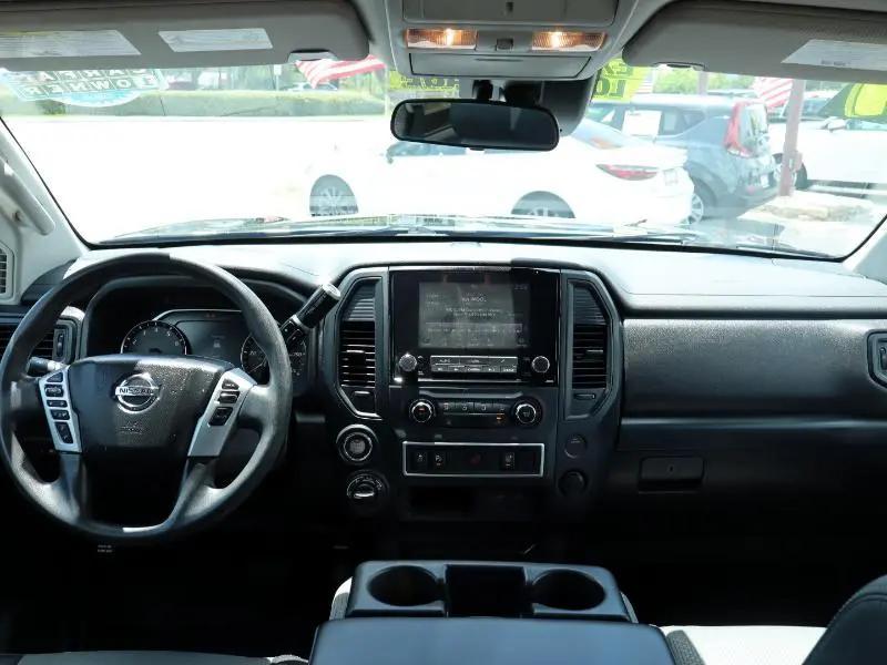 used 2021 Nissan Titan car, priced at $26,995