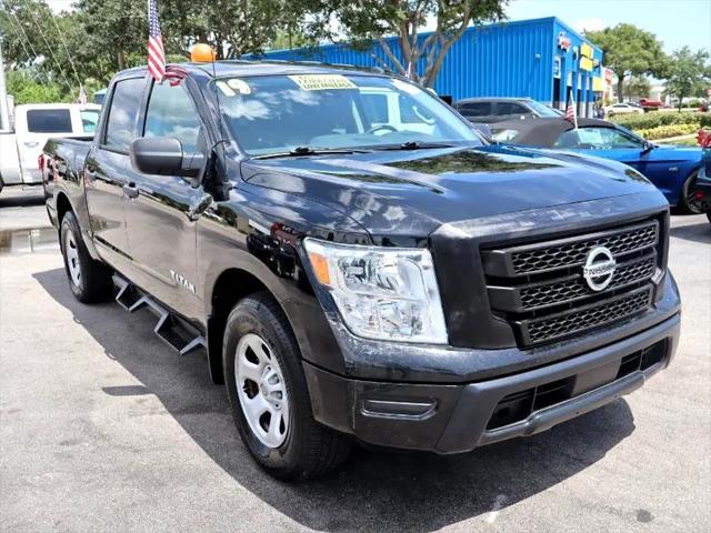 used 2021 Nissan Titan car, priced at $26,995
