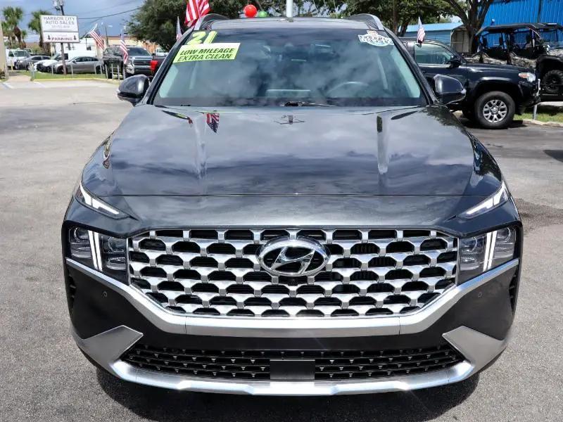 used 2021 Hyundai Santa Fe car, priced at $24,995