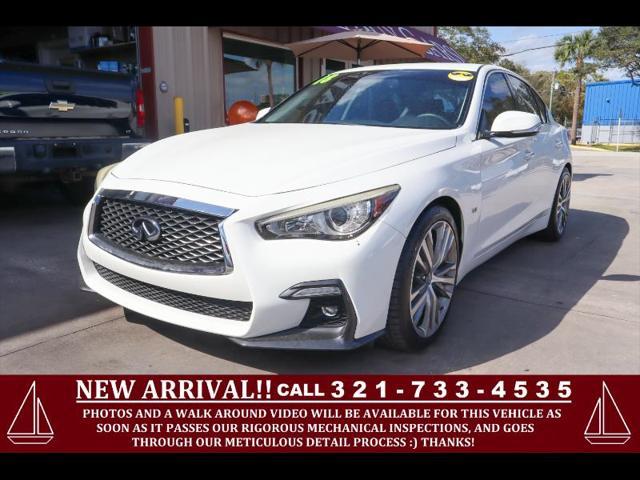 used 2018 INFINITI Q50 car, priced at $22,995