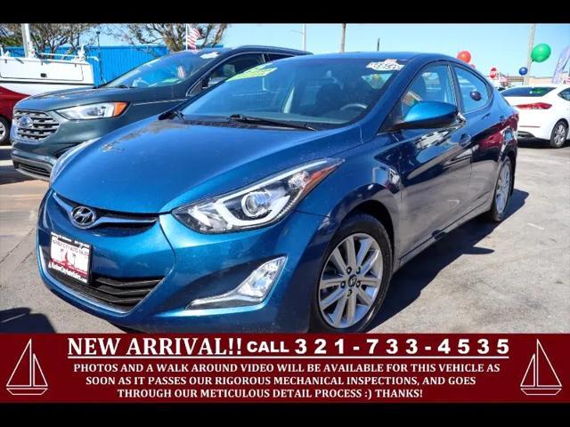 used 2015 Hyundai Elantra car, priced at $11,480