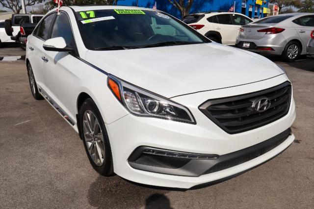 used 2017 Hyundai Sonata car, priced at $13,880