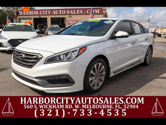 used 2017 Hyundai Sonata car, priced at $13,880