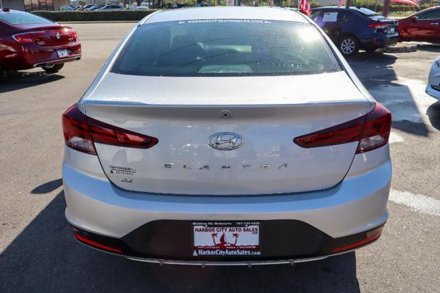 used 2019 Hyundai Elantra car, priced at $11,995