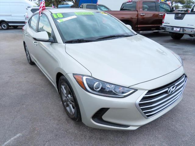 used 2018 Hyundai Elantra car, priced at $13,995