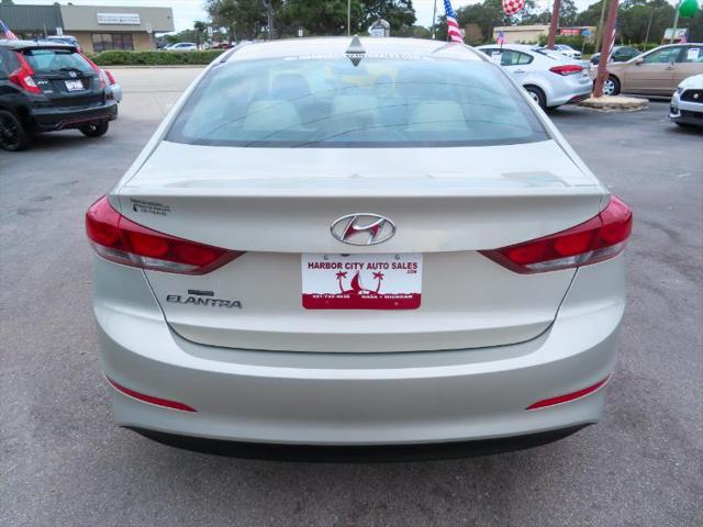 used 2018 Hyundai Elantra car, priced at $13,995