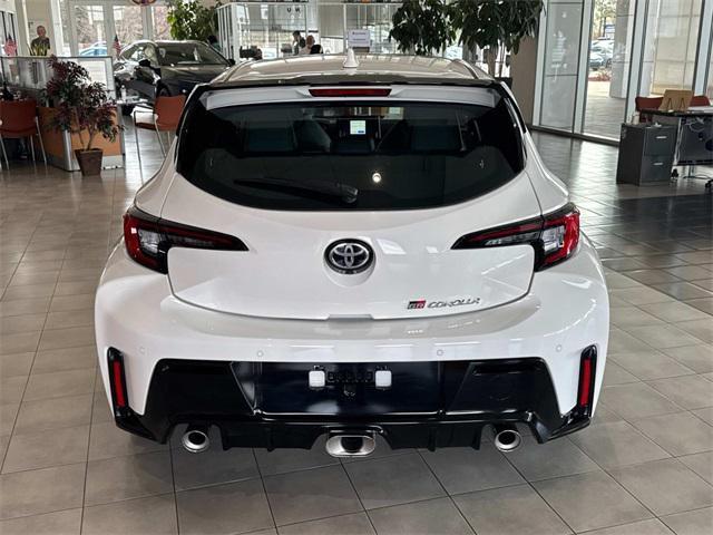 new 2025 Toyota GR Corolla car, priced at $44,837