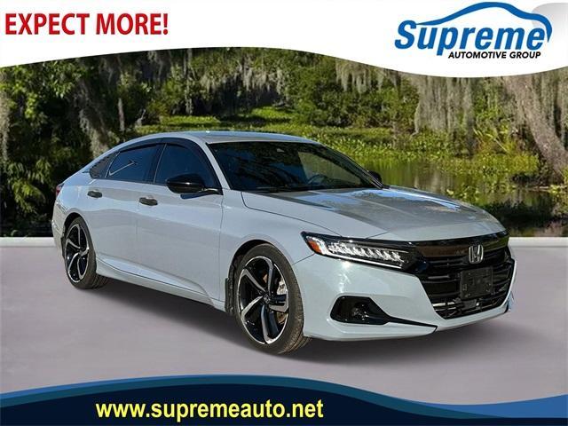 used 2022 Honda Accord car, priced at $27,690