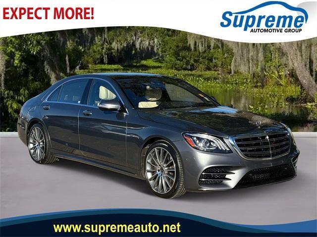 used 2019 Mercedes-Benz S-Class car, priced at $43,995