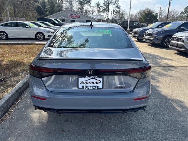 used 2024 Honda Accord Hybrid car, priced at $35,895