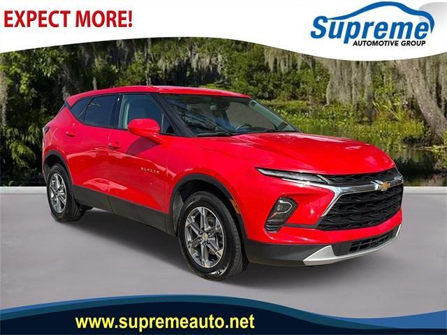 used 2023 Chevrolet Blazer car, priced at $24,895