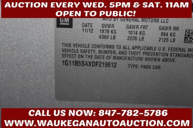 used 2013 Chevrolet Malibu car, priced at $4,400
