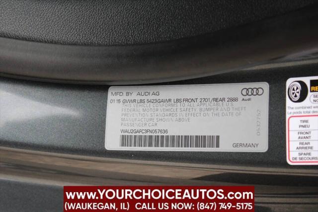 used 2015 Audi A7 car, priced at $14,999