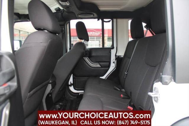 used 2013 Jeep Wrangler Unlimited car, priced at $14,999