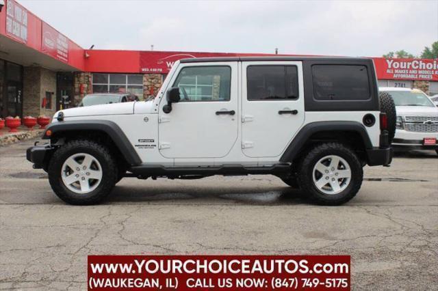 used 2013 Jeep Wrangler Unlimited car, priced at $14,999