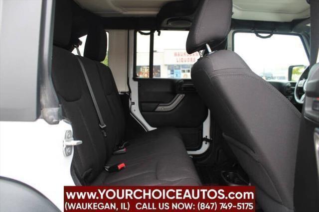 used 2013 Jeep Wrangler Unlimited car, priced at $14,999