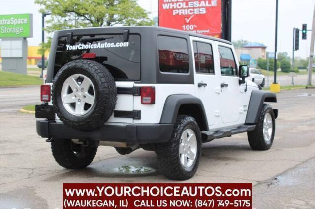 used 2013 Jeep Wrangler Unlimited car, priced at $14,999