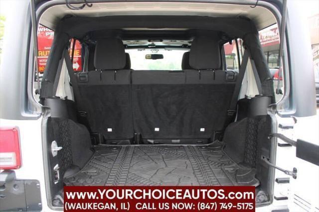 used 2013 Jeep Wrangler Unlimited car, priced at $14,999