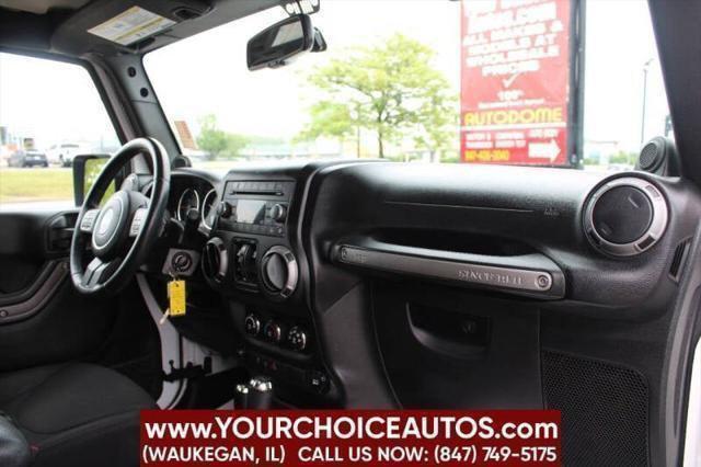 used 2013 Jeep Wrangler Unlimited car, priced at $14,999
