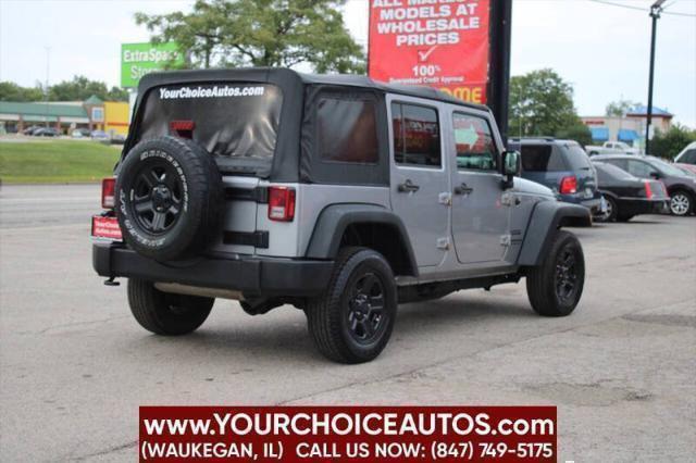 used 2016 Jeep Wrangler Unlimited car, priced at $11,999