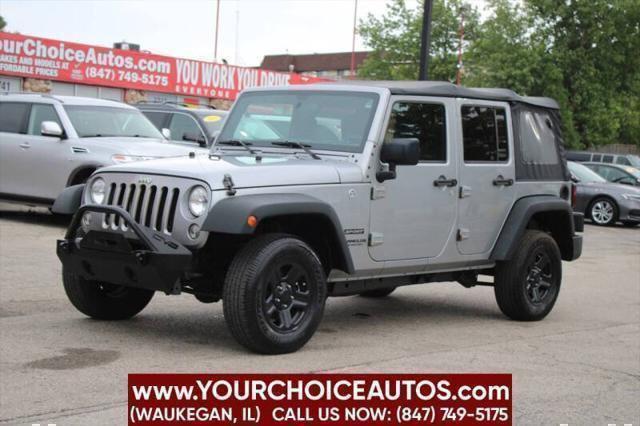 used 2016 Jeep Wrangler Unlimited car, priced at $11,999