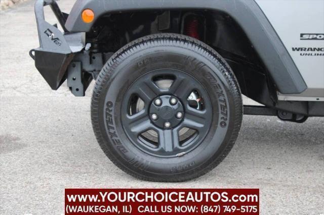 used 2016 Jeep Wrangler Unlimited car, priced at $11,999