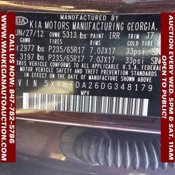 used 2013 Kia Sorento car, priced at $3,200