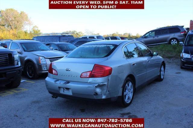 used 2004 INFINITI G35x car, priced at $3,400