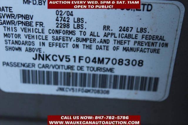 used 2004 INFINITI G35x car, priced at $3,400