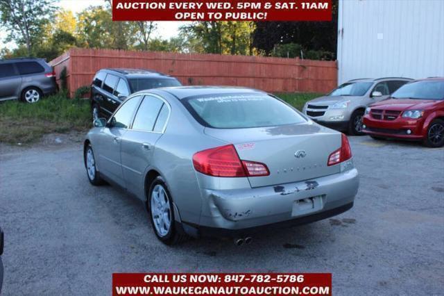 used 2004 INFINITI G35x car, priced at $3,400