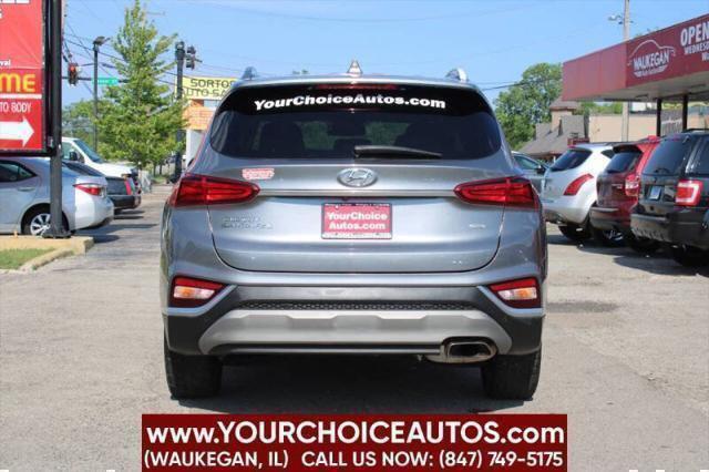 used 2019 Hyundai Santa Fe car, priced at $13,999