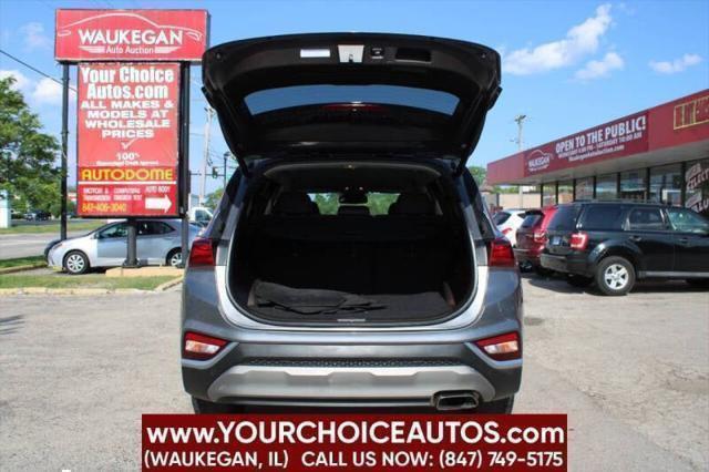 used 2019 Hyundai Santa Fe car, priced at $13,999