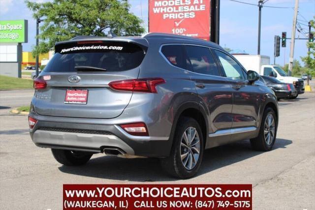 used 2019 Hyundai Santa Fe car, priced at $13,999