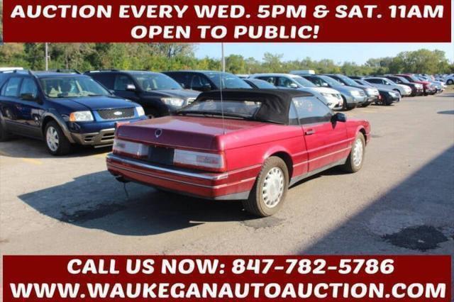 used 1993 Cadillac Allante car, priced at $3,900