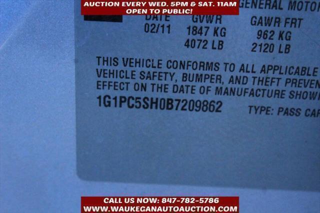 used 2011 Chevrolet Cruze car, priced at $2,900