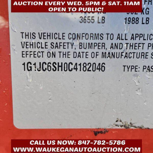 used 2012 Chevrolet Sonic car, priced at $2,900