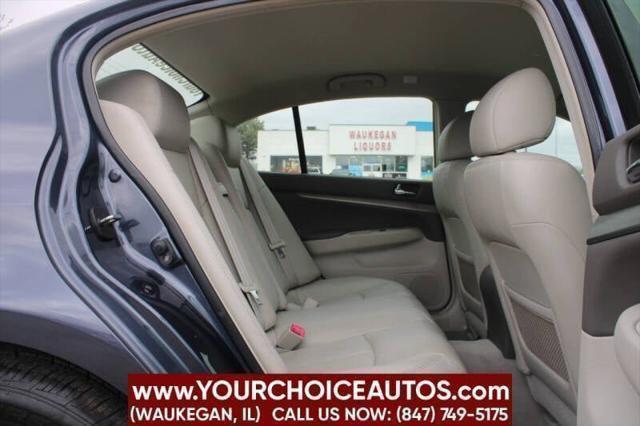 used 2011 INFINITI G25 car, priced at $11,999