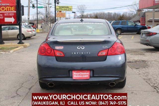 used 2011 INFINITI G25 car, priced at $11,999