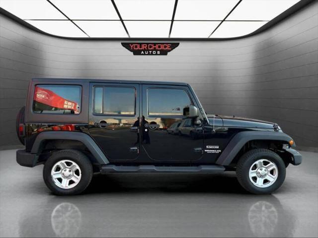 used 2015 Jeep Wrangler Unlimited car, priced at $13,999