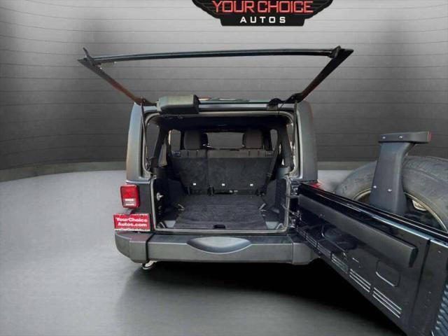 used 2015 Jeep Wrangler Unlimited car, priced at $13,999