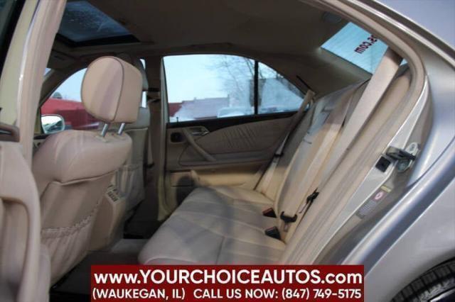 used 2000 Mercedes-Benz E-Class car, priced at $11,499