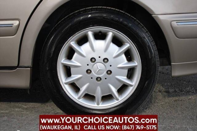 used 2000 Mercedes-Benz E-Class car, priced at $10,999