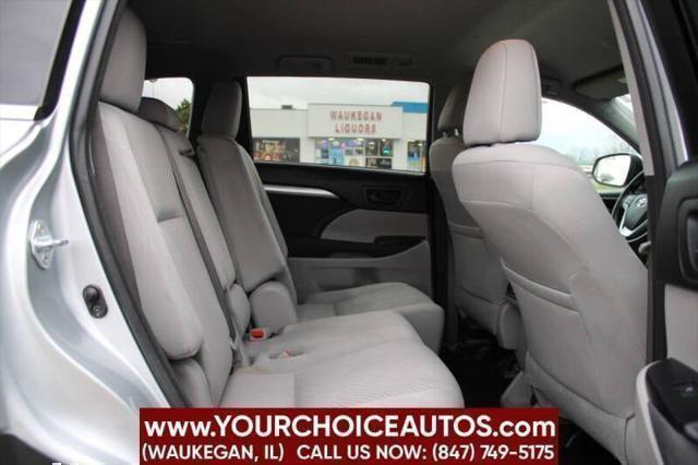 used 2017 Toyota Highlander car, priced at $17,499