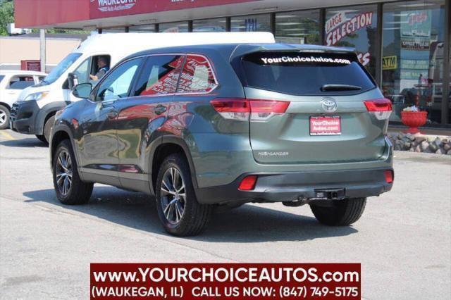 used 2019 Toyota Highlander car, priced at $17,999