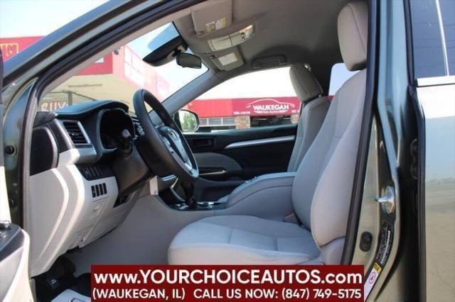 used 2019 Toyota Highlander car, priced at $17,999