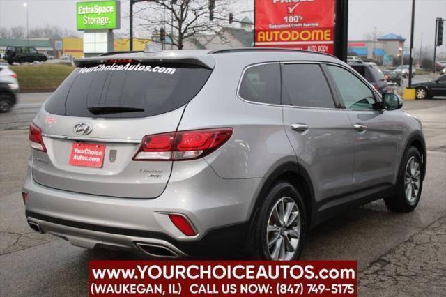 used 2017 Hyundai Santa Fe car, priced at $15,499