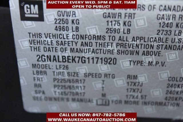 used 2016 Chevrolet Equinox car, priced at $3,400
