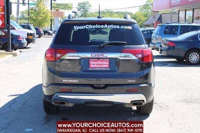 used 2017 GMC Acadia car, priced at $11,999