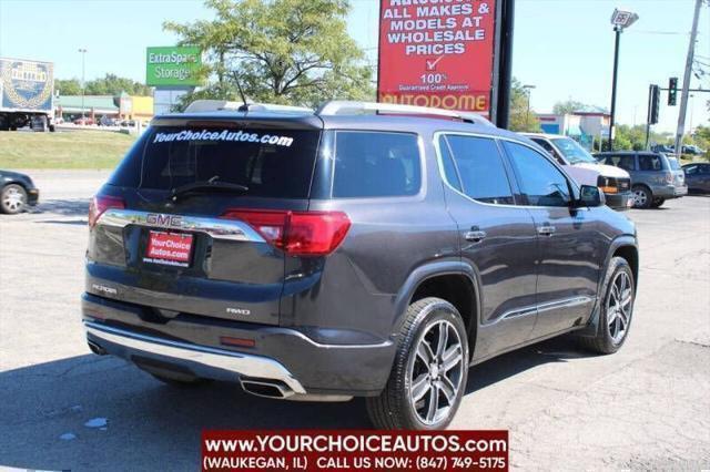 used 2017 GMC Acadia car, priced at $11,999